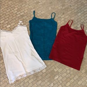 Set of Three Camisoles